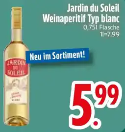 Edeka Jardin du Soleil Weinaperitif Typ blanc Angebot