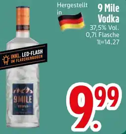 Edeka 9 Mile Vodka Angebot