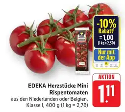 Schmidt's Märkte EDEKA Herzstücke Mini Rispentomaten Angebot