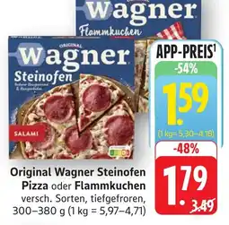 Schmidt's Märkte Original Wagner Steinofen Pizza oder Flammkuchen Angebot