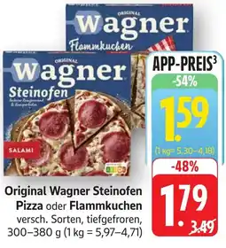 SBK Original Wagner Steinofen Pizza oder Flammkuchen Angebot
