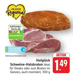 Schmidt's Märkte Hofglück Schweine-Halsbraten Angebot