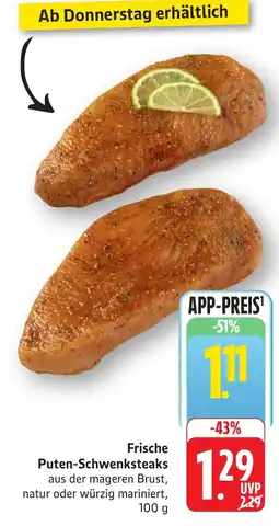 Schmidt's Märkte Frische Puten-Schwenksteaks Angebot
