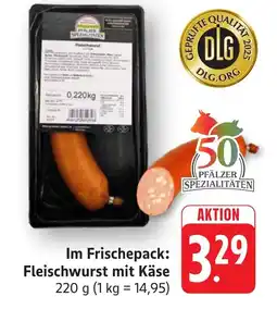 SBK Fleischwurst mit Käse Angebot