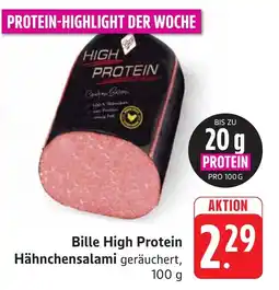 Schmidt's Märkte Bille High Protein Hähnchensalami Angebot