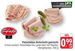 Schmidt's Märkte Pfaff Fleischkäse-Aufschnitt gemischt Angebot