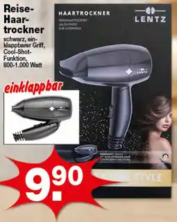 Krümet Sonderposten Reise-Haartrockner LENTZ Angebot
