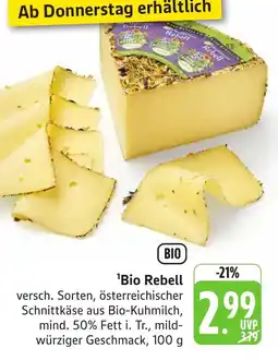 SBK Bio Rebell Schnittkäse Angebot