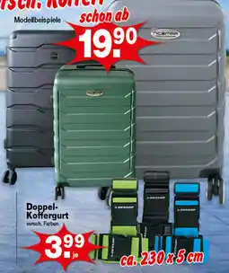Krümet Sonderposten Doppel-Koffer-Gurt Angebot