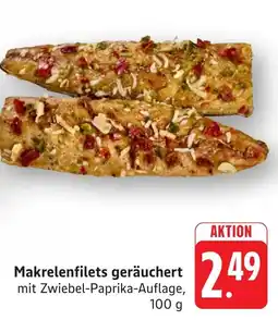 SBK Makrelenfilets geräuchert mit Zwiebel-Paprika-Auflage Angebot