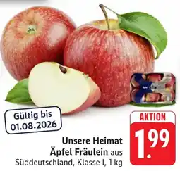 SBK Unsere Heimat Äpfel Fräulein Angebot