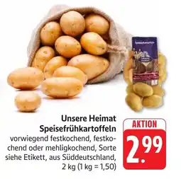 Schmidt's Märkte Unsere Heimat Speisefrühkartoffeln Angebot