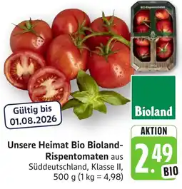SBK Unsere Heimat Bio Bioland-Rispentomaten Angebot