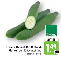 Schmidt's Märkte Unsere Heimat Bio Bioland-Gurken Angebot