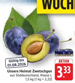 SBK Unsere Heimat Zwetschgen Angebot