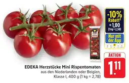 SBK EDEKA Herzstücke Mini Rispentomaten Angebot
