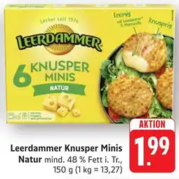 SBK Leerdammer Knusper Minis Natur Angebot