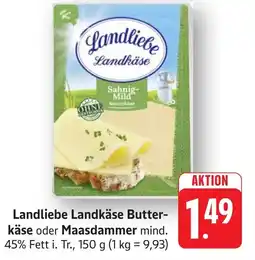 SBK Landliebe Landkäse Butterkäse Angebot
