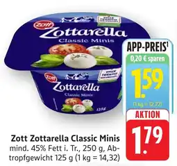 SBK Zott Zottarella Classic Minis Angebot