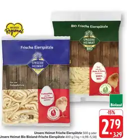 SBK Unsere Heimat Frische Eierspätzle Angebot