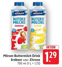 Schmidt's Märkte Milram Buttermilch Drink Angebot