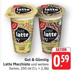 Schmidt's Märkte cold latte Latte Macchiato Angebot