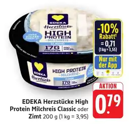 Schmidt's Märkte EDEKA Herzstücke High Protein Milchreis Classic Angebot