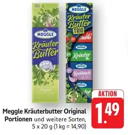 SBK Meggle Kräuterbutter Original Portionen Angebot