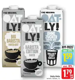 SBK Oatly Hafer Angebot