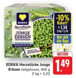 Schmidt's Märkte EDEKA Herzstücke Junge Erbsen Angebot