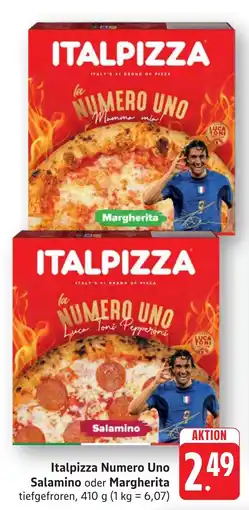 SBK Italpizza Numero Uno Salamino oder Margherita Angebot