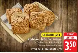 SBK Kürbiskernbrötchen Weizenbrötchen mit Kürbis- und Sonnenblumenkernen Angebot