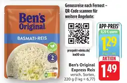 Schmidt's Märkte Ben's Original Express Reis Angebot
