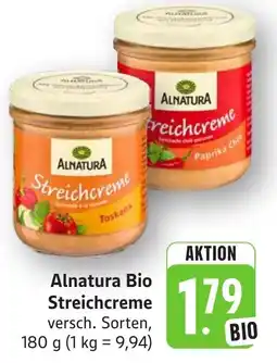 SBK Alnatura Bio Streichcreme Angebot