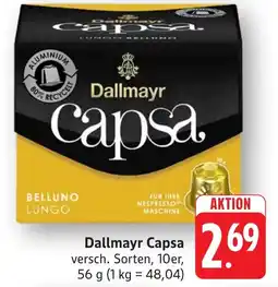 SBK Dallmayr Capsa Angebot
