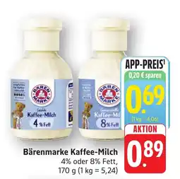 SBK Bärenmarke Kaffee-Milch Angebot