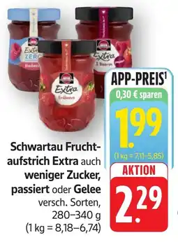 SBK Schwartau Fruchtaufstrich Extra Angebot