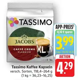 Schmidt's Märkte Tassimo Kaffee Kapseln Angebot