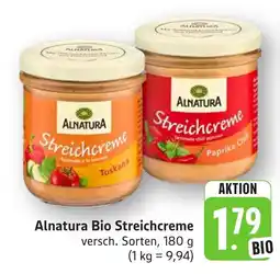 Schmidt's Märkte Alnatura Bio Streichcreme Angebot