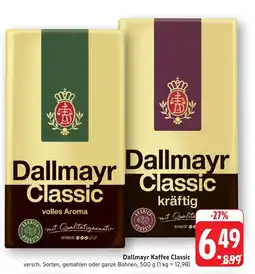 Schmidt's Märkte Dallmayr Kaffee Classic Angebot