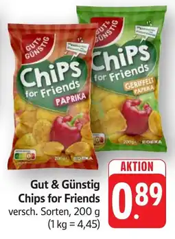 Schmidt's Märkte Chips for Friends Angebot