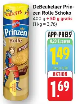 Schmidt's Märkte DeBeukelaer Prinzen Rolle Schoko Angebot