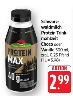 Schmidt's Märkte Schwarzwaldmilch Protein Trinkmahlzeit Angebot