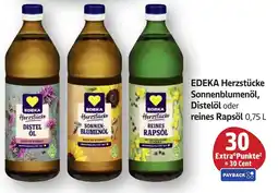 SBK EDEKA Herzstücke Sonnenblumenöl, Distelöl oder reines Rapsöl Angebot