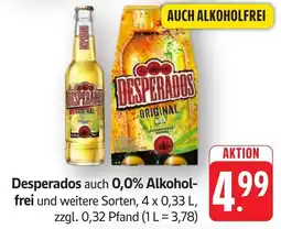 SBK Desperados 0,0% Alkoholfrei Angebot