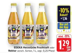 SBK EDEKA Herzstücke Fruchtsaft oder Nektar Angebot