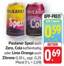 SBK Paulaner Spezi Angebot