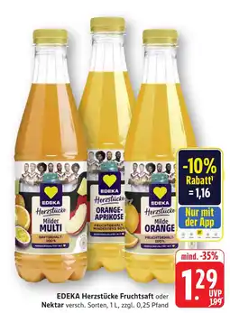 Schmidt's Märkte EDEKA Herzstücke Fruchtsaft Angebot