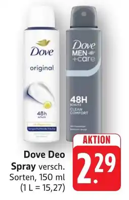 SBK Dove Deo Spray Angebot