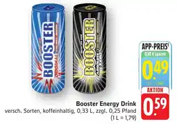 Schmidt's Märkte Booster Energy Drink Angebot